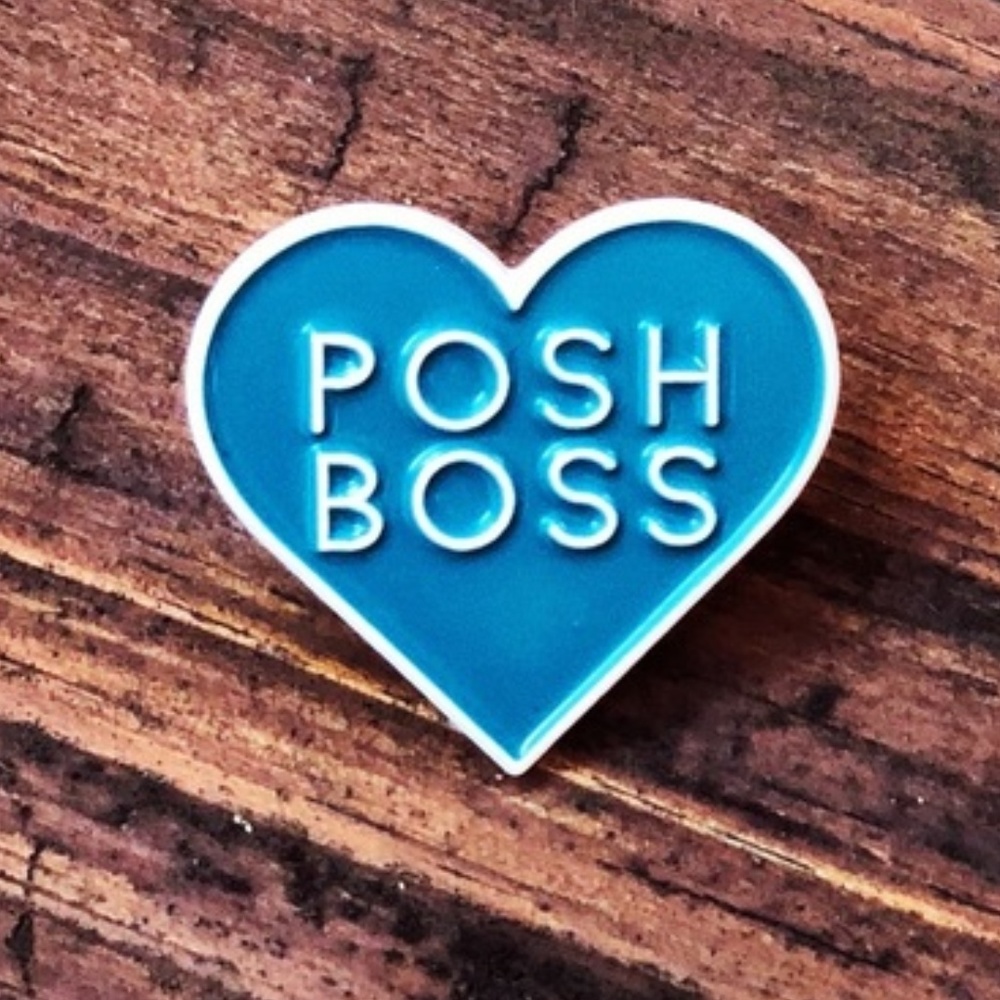 Posh Boss • Swag, Accessory, Lapel Pin, Brand New